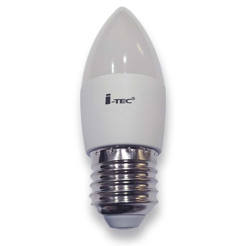 BOMBILLA VELA LED MATE 6W E27 - 2700K